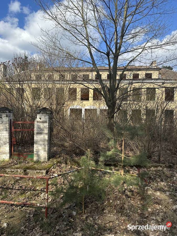 NA SPRZEDAŻ – NIERUCHOMOŚĆ INWESTYCYJNA Z BUDYNKIEM PO SZKOLE