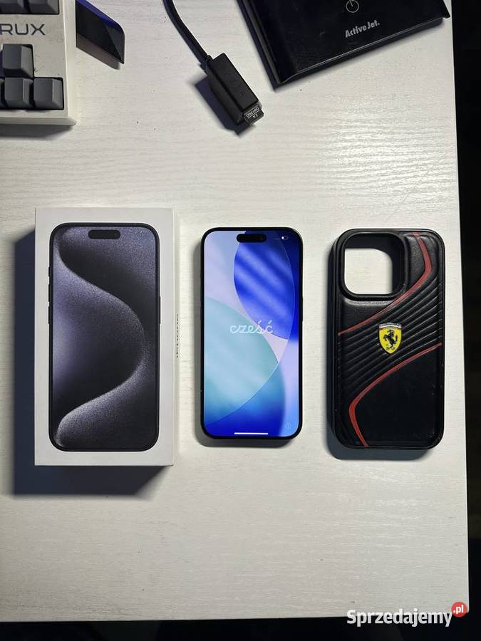iPhone 15 Pro Blue Titanium 256 GB 86 Apple / iPhone Nowa Sarzyna