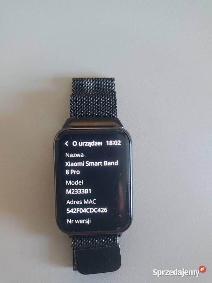 Xiaomi Smart Band 8 Pro Stan idealny Metalowy Kraków