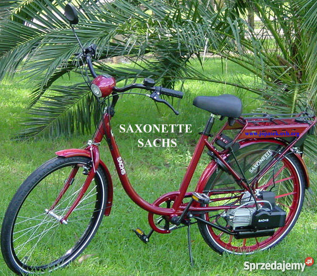 Rower z silnikiem pomocniczym Sachs SAXONETTE SP Łódź sprzedam
