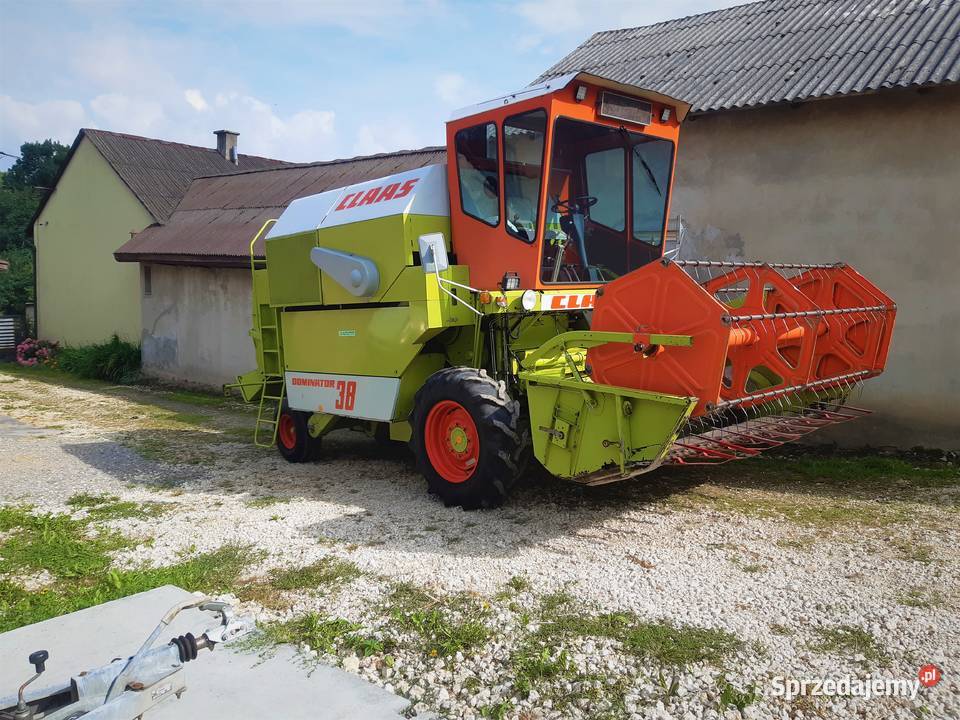 Claas DOMINATOR 38 Kombajn John Deere 1032 Claas Mostek