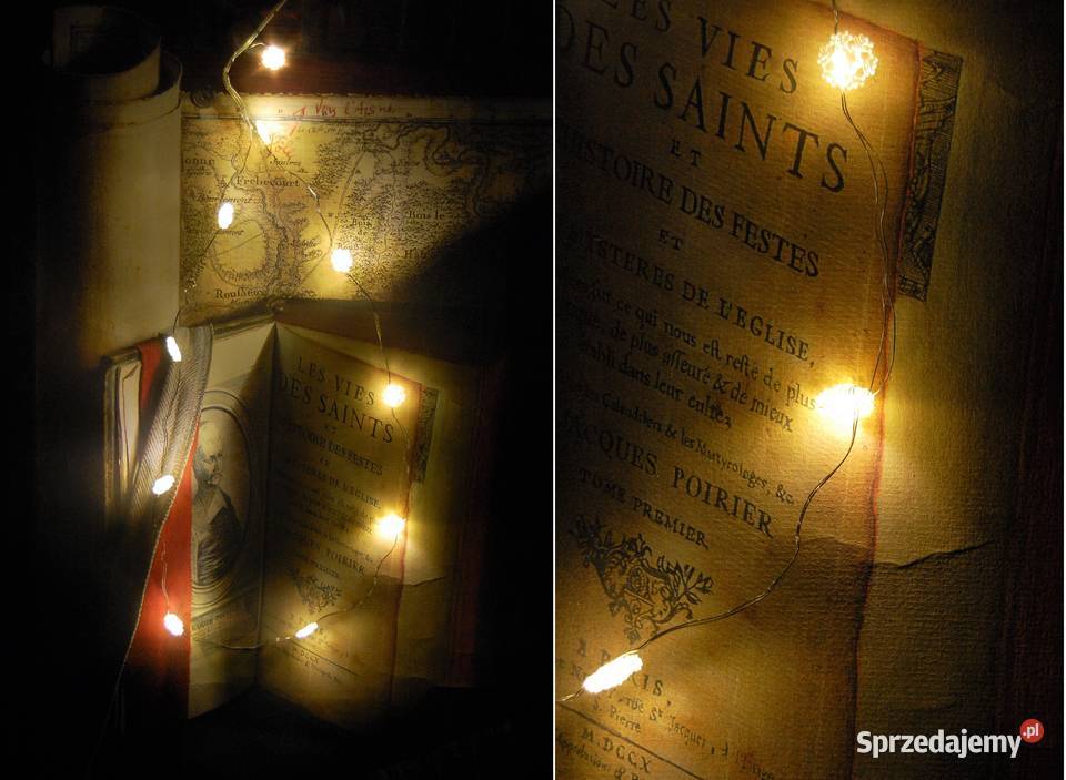 Goliat śnieżynki 10 LED na baterie ciepły biały Lublin