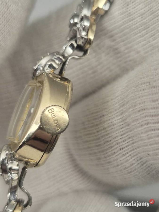 Zabytkowy zegarek damski BulovaDiamond śląskie