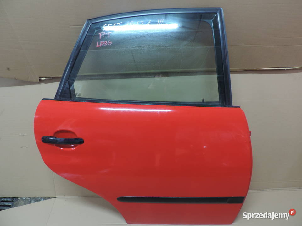 DRZWI PRAWY TYŁ SEAT IBIZA III 6L LP3G