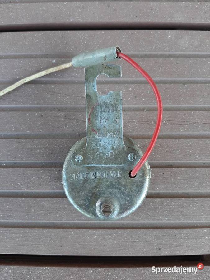 Sygnał klakson KOMAR sztywniak 232 wielkopolskie Leszno