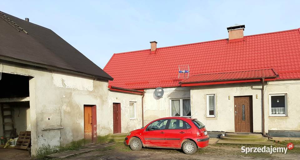 Sprzedam dom z działką 1ha Sprzedaż pomorskie Krępa Kaszubska