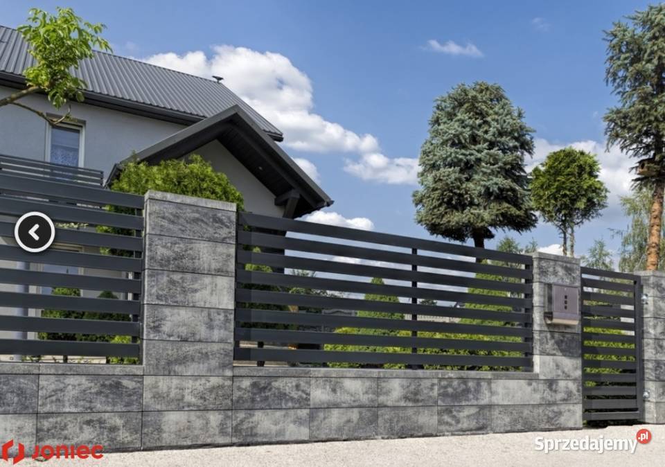Bloczki ogrodzeniowe JONIEC Roma HORIZON ONYX Gorlice