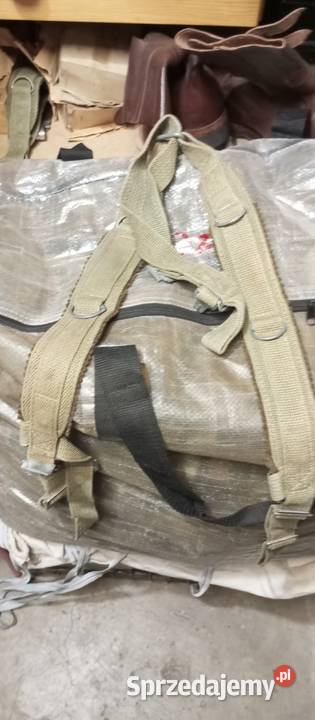 Plecak kostka LWP wojskowy plecak brezentowy z Wołomin