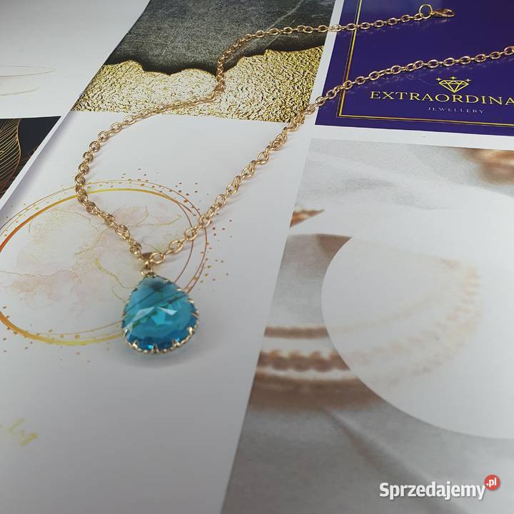 Piekny Damski Łańcuszek z zawieszką Katowice