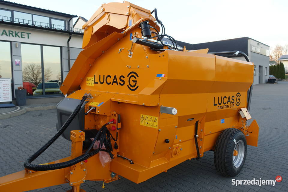 Ścielarka słomy Lucas Castor 30R Sokoły