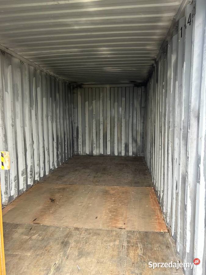 Kontener morski magazynowy 20DV 6 metrowy Łódź