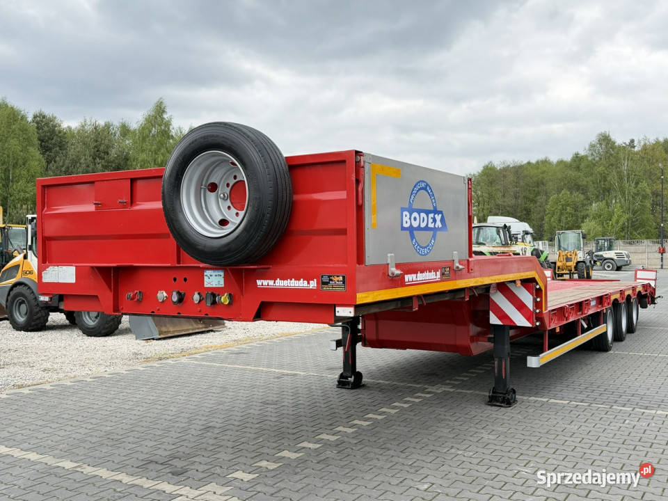 niskopodwoziowa Bodex NN3J Ładowność 26500 3osie Widełki