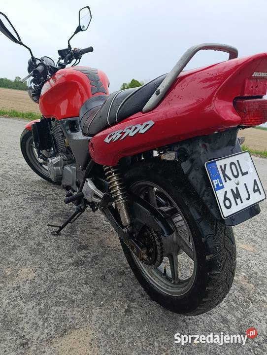 Honda cb 500 turystyczny małopolskie Wolbrom