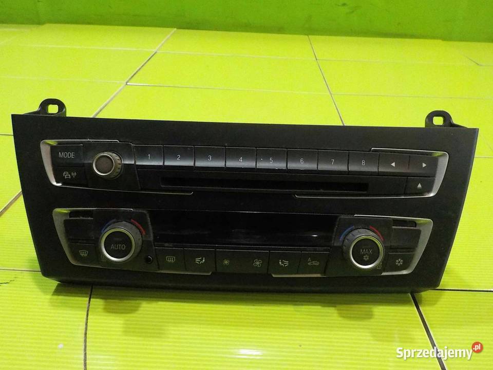 BMW 1 F20 11r panel klimatyzacji radia 9261085