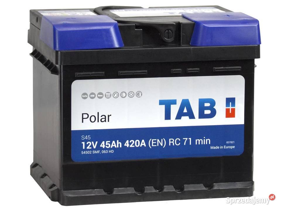 Akumulator TAB POLAR S 45Ah 420A niski sprzedam
