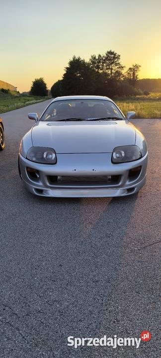 Toyota Supra mkiv mk4 2jz gte manual srebrny Sędziszów Małopolski