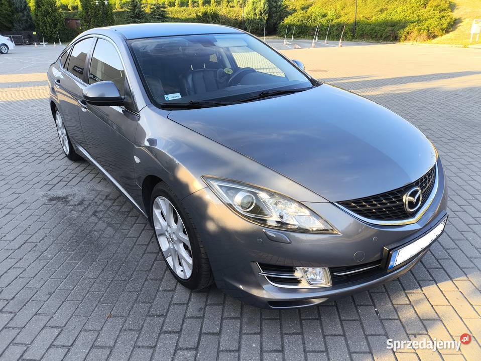 Mazda 6 25 MZR Benzyna 170koni Full Tempomat Gaz elektrochrom. lusterko wst. 6 lubelskie Chełm