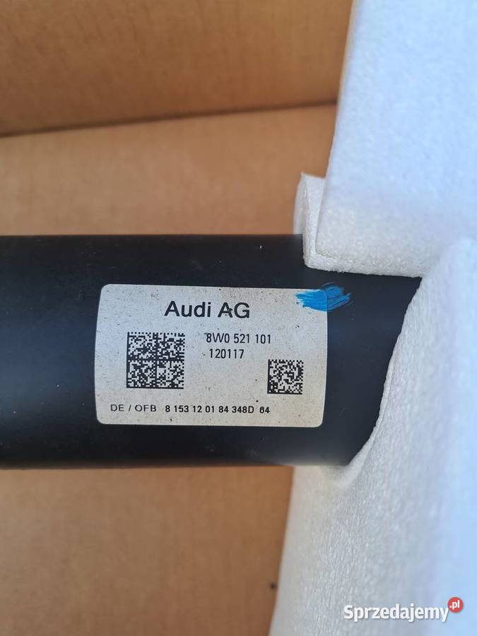 Audi a5 f5 wał napędowy małopolskie Limanowa