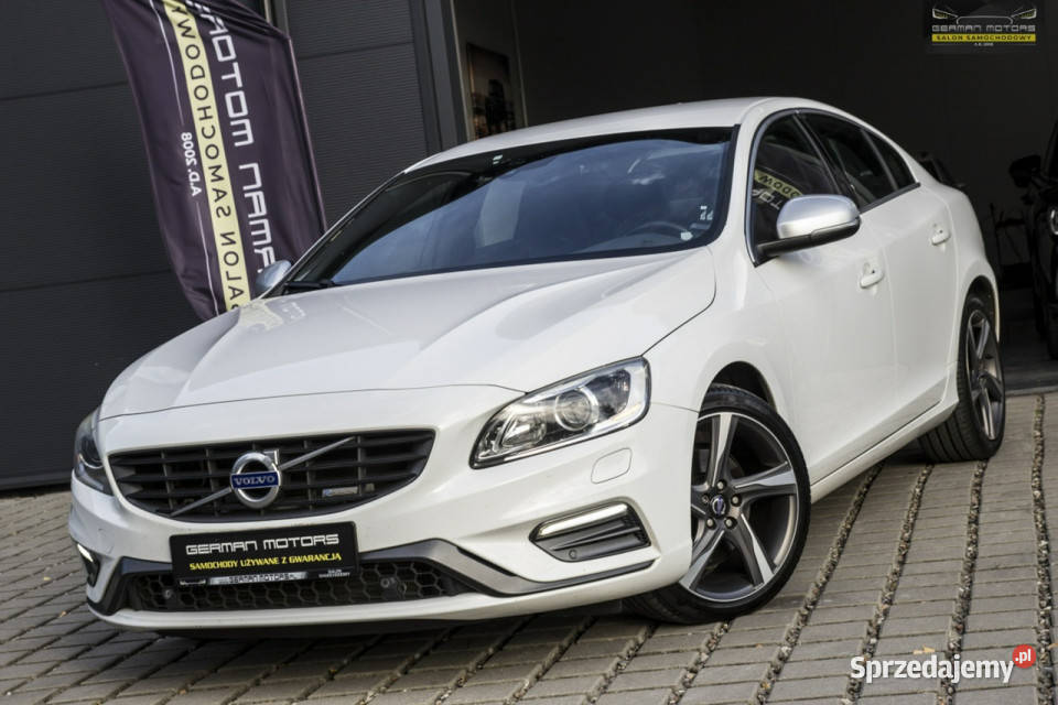 Volvo S60 D4 Rdesign Ledy Virtual Xenon Navi regulowane zawieszenie Dębogórze