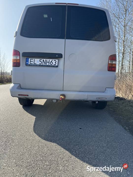 VW Transporter T5 Furgon 19 TDI Klima hak manualna Garwolin