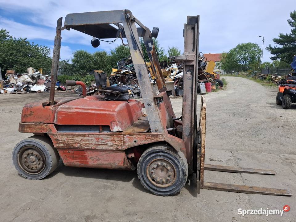 Wózek widłowy Linde H40D silnik 4 deutz diesel Wózki widłowe Targoszyn
