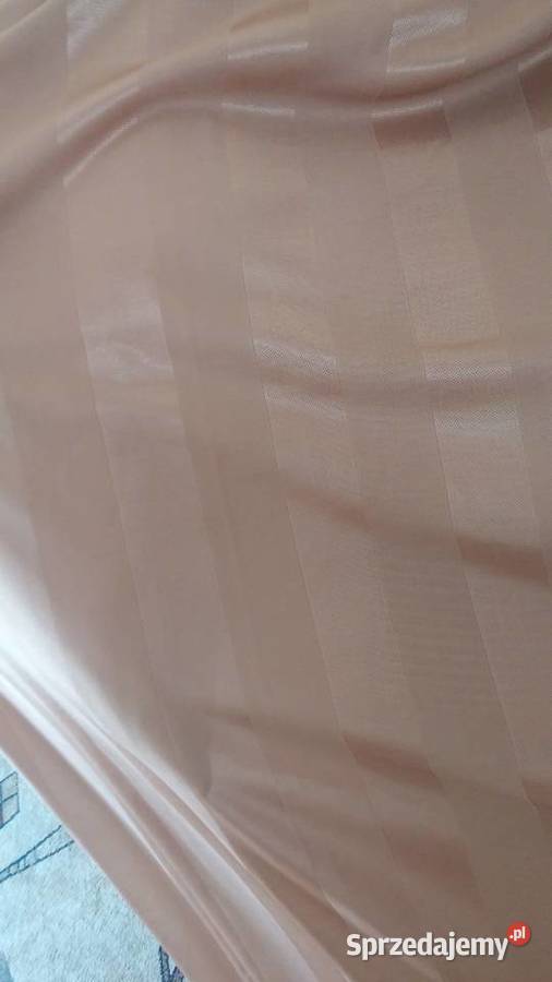 Zasłony beżowe do okien 2x 270 x 170 Sosnowiec