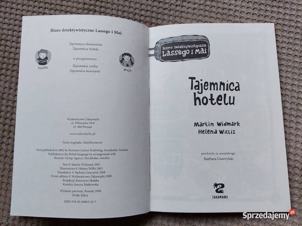 Tajemnica hotelu Martin Widmark Helena Willis