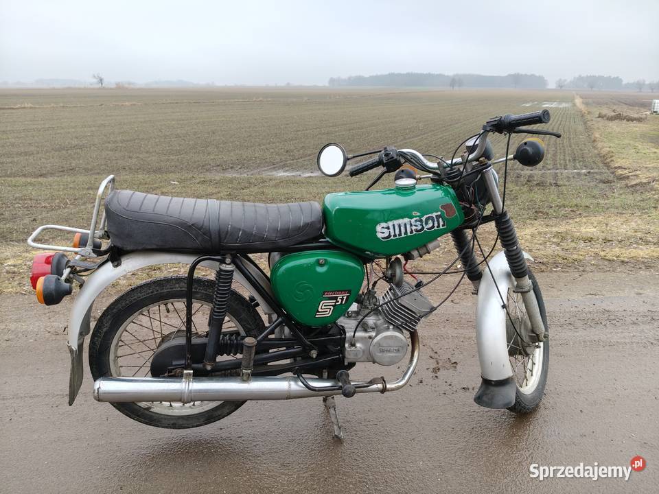 Simson S51 1985 z dokumentami elektronik 6v Nowe Skalmierzyce sprzedam