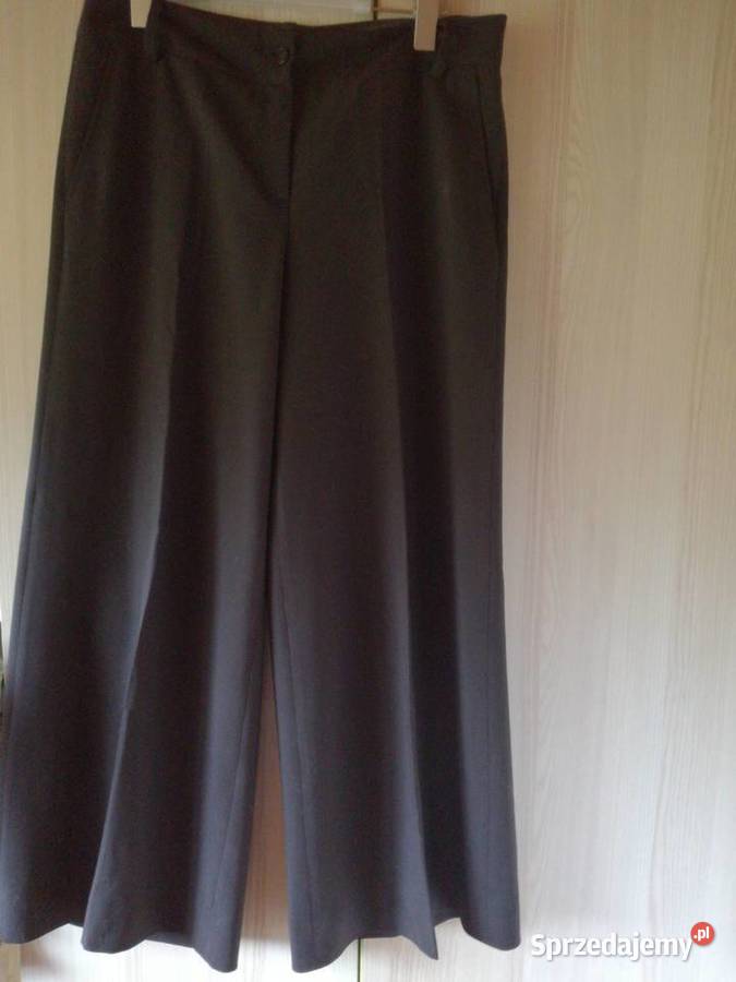 Spodnie damskie z szerokimi nogawkami Solar lubelskie