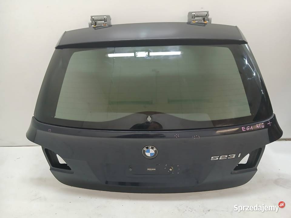 KLAPA BAGAŻNIKA TYLNA BMW E61 4169 CARBONSCHWARZ Strzyżewice sprzedam