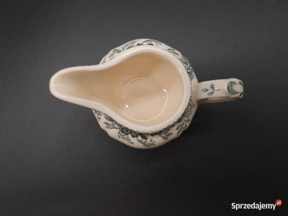 Porcelanowy mlecznik Villeroy Boch zielony wielkopolskie Raszków sprzedam