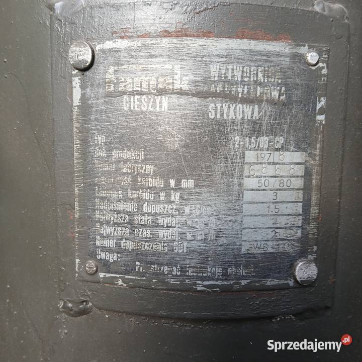 Wytwornica acetylenowa wyporowa FOMAK