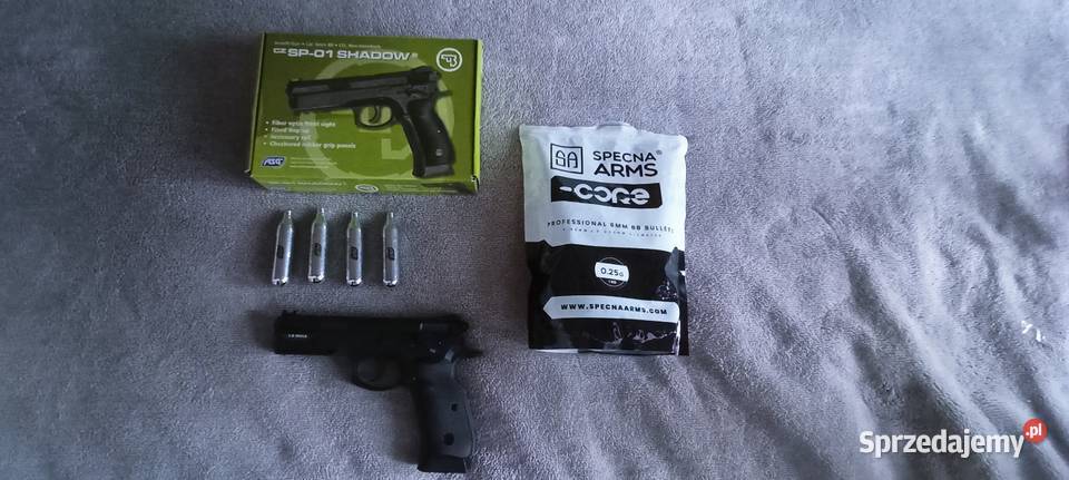 Nowy Pistolet ASG CZ SP01 Shadow GNB Sporty strzeleckie i myślistwo kujawsko-pomorskie Izbica Kujawska