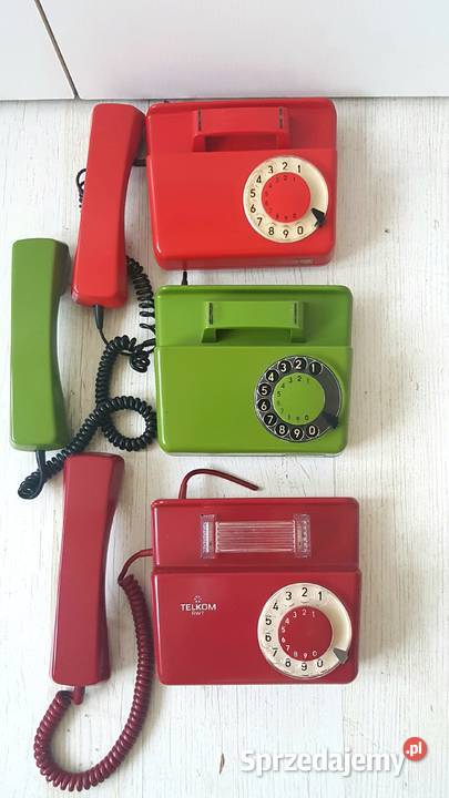 Telefony Tulipan Vintage PRL Częstochowa
