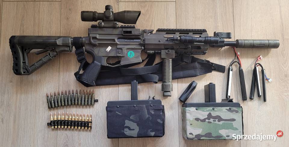 Replika asg karabinu maszynowego 16 LMG GG mazowieckie Warszawa