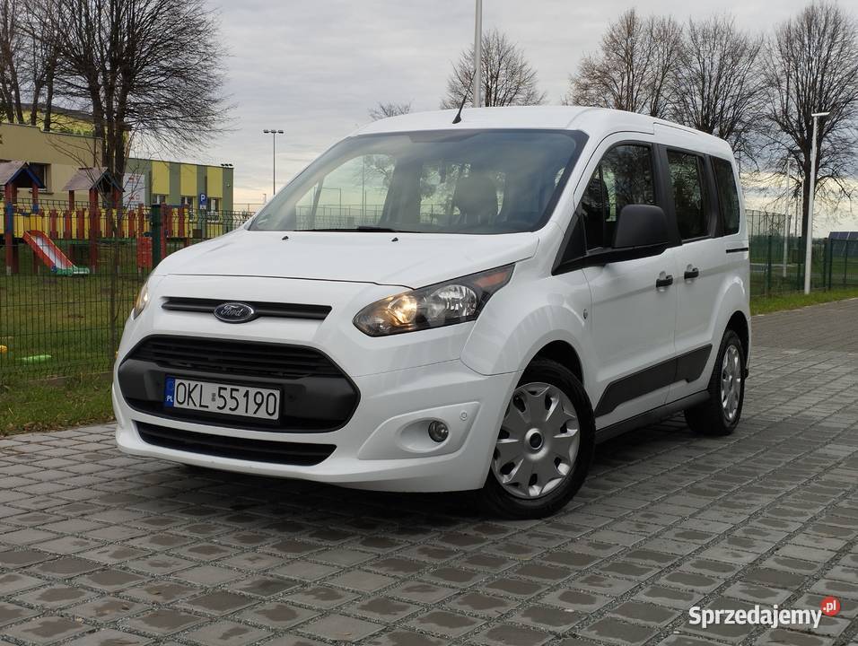 FORD TRANST CONNECT DIESEL SERWISOWANY welurowa tapicerka Kostów