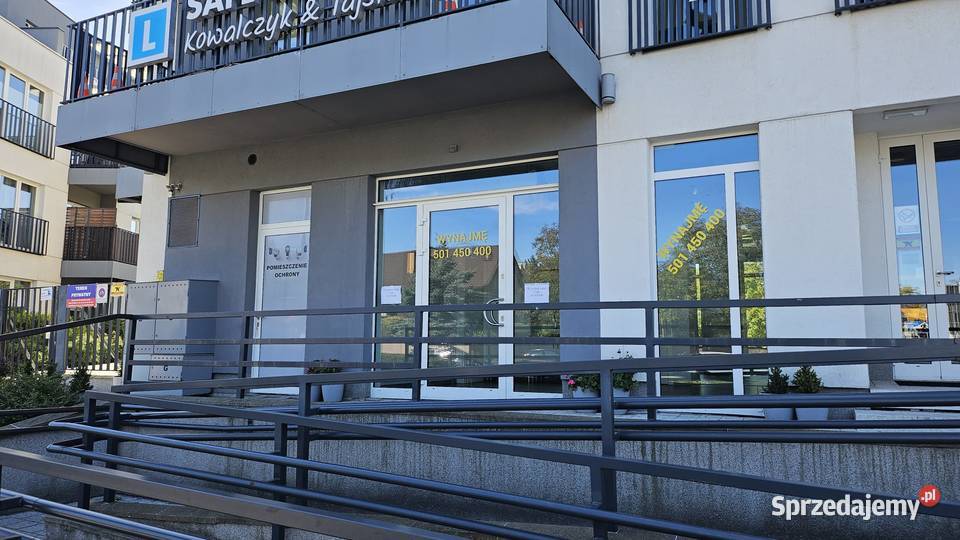 Wynajmę lokal użytkowy handlowy witryna parter dolnośląskie