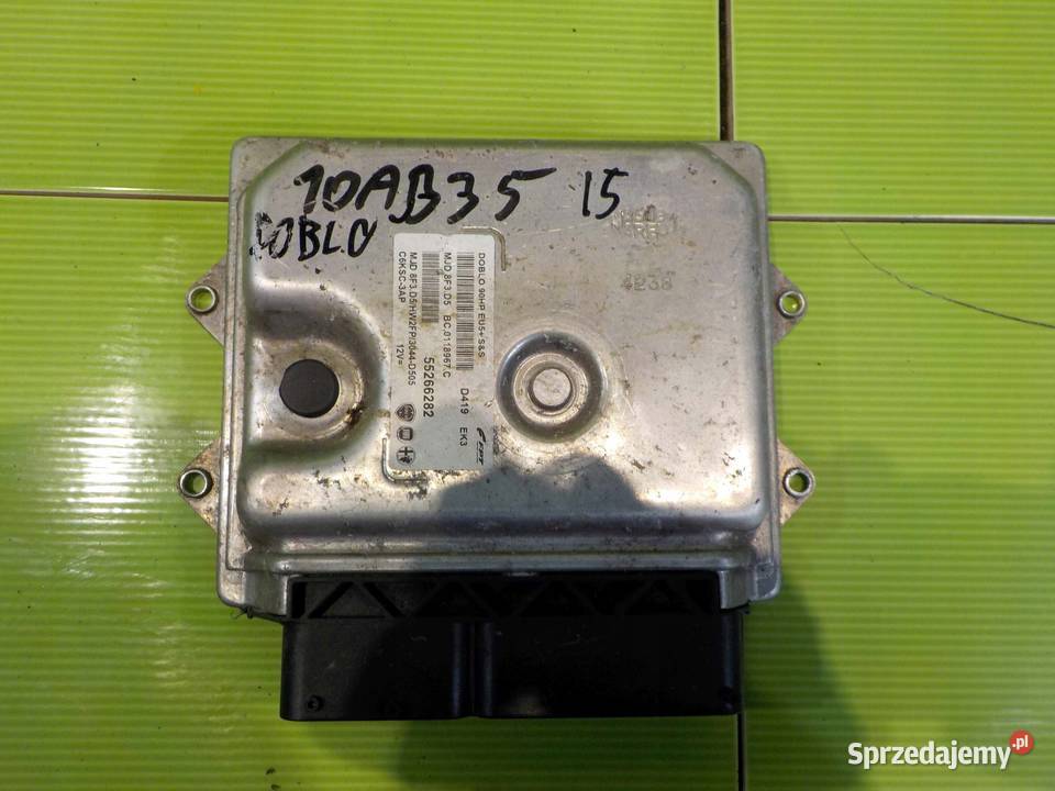 DOBLO II 13 MJET 14r sterownik silnika 55266282 osobowe Czujniki i sterowniki mazowieckie Suków