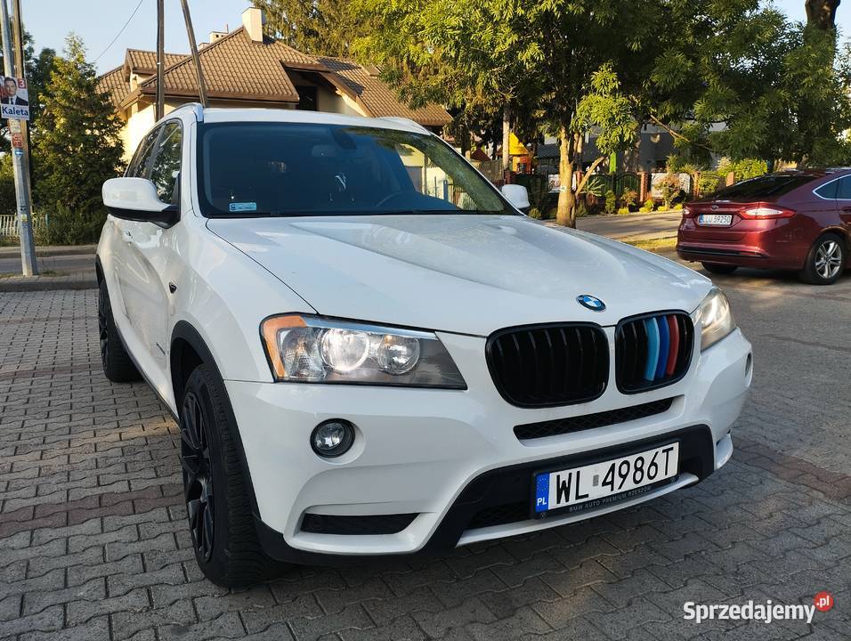 BMW X3 30 GAZ 4X4 KAMERA NAVI PANORAMA wielofunkcyjna kierownica mazowieckie Warszawa