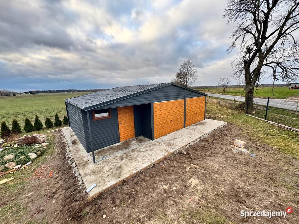 Garaż Blaszany 9x6 producent 10x6 10x7 7x7 7x6