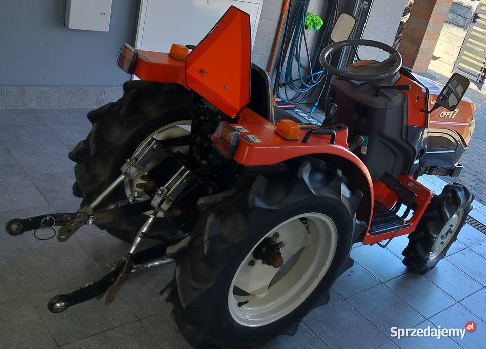 Traktorek Mitsubishi GF17 glebogryzarka Radzionków