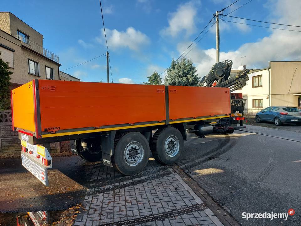 przyczepa do przewozu materiałów budowlanych Stęszew