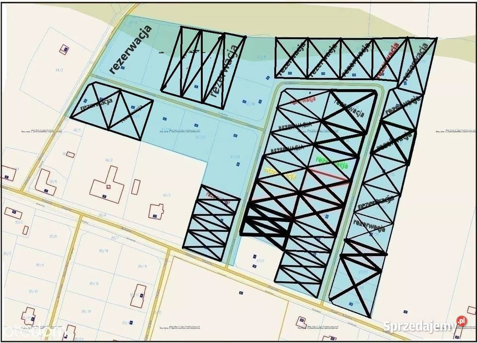 Działki budowlane Bartoszówka Skuły Żabia Wola