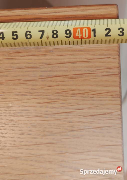 komoda dębowa 130x46x100 dwie szafki nocne dolnośląskie Wrocław sprzedam
