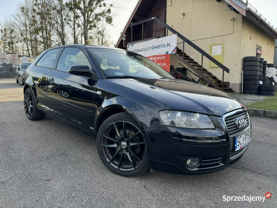 Audi A3 Klimatronic 2stref 2 kpl kół Podgrz czarny Cieszyn