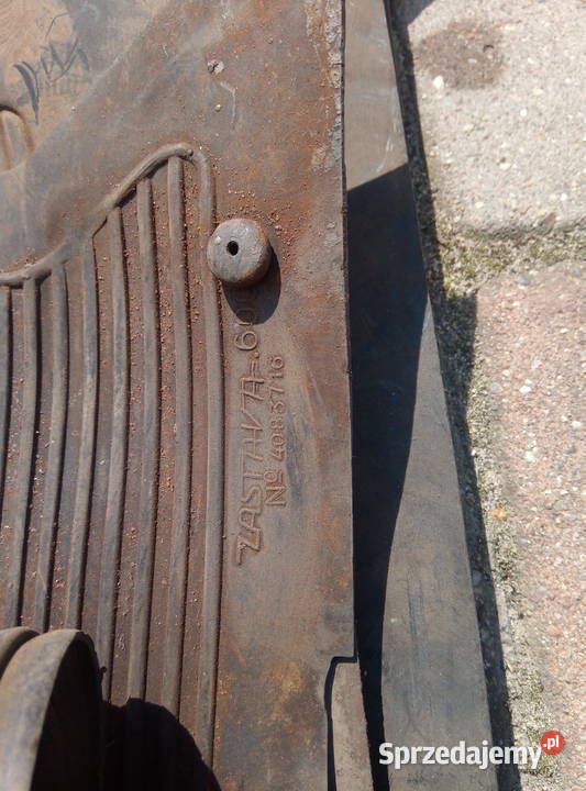 Fiat 600zastava 750 osobowe Wyposażenie wnętrza Bełchatów
