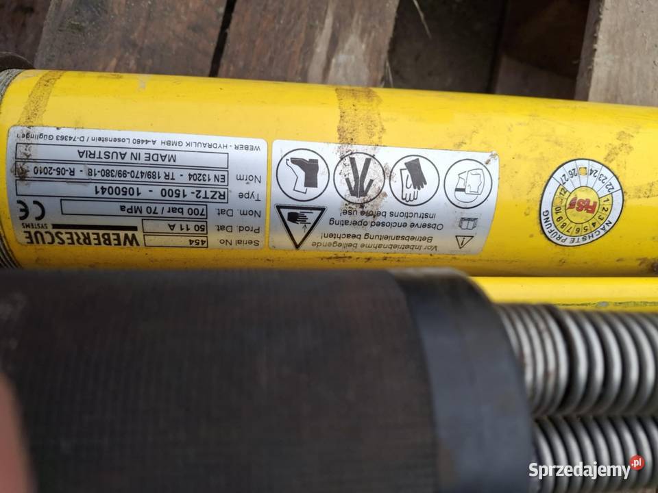 Zestaw narzędzi hydraulicznych WeberHydraulik Chojnów