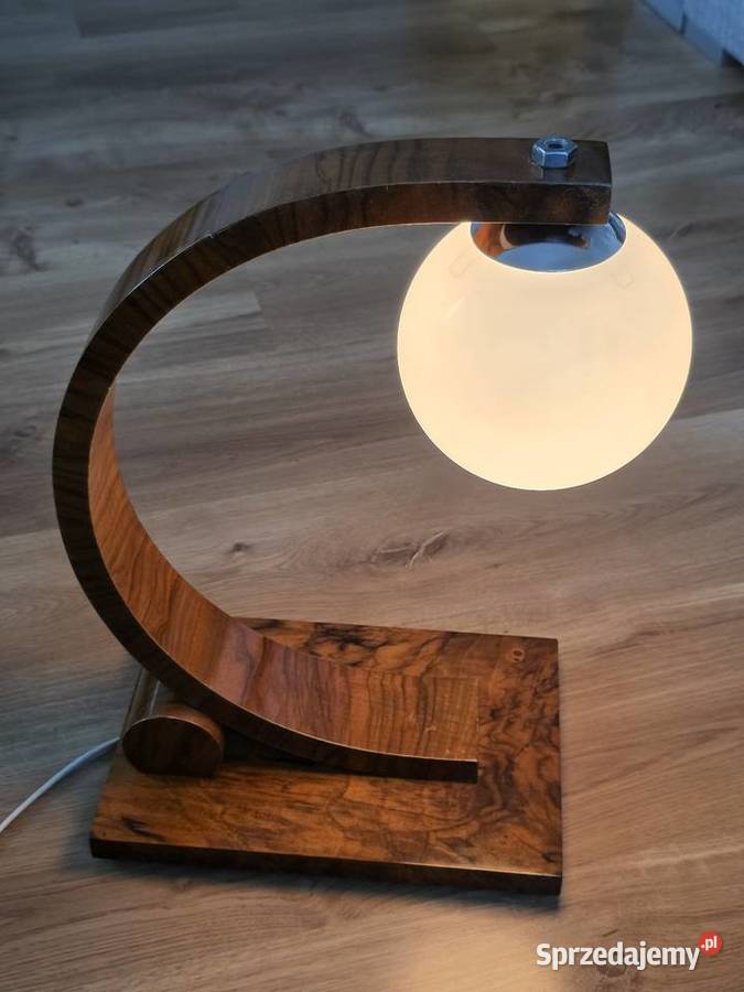 Lampka na biurko art deco małopolskie Myślenice