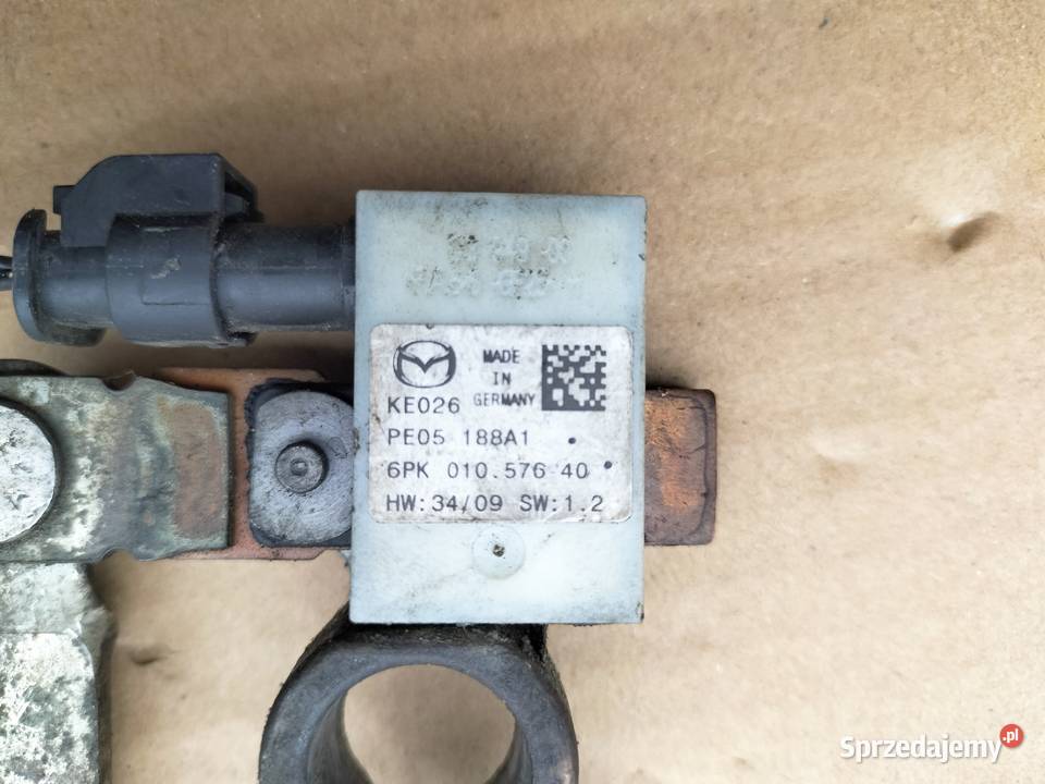 MAZDA 6 GJ 22 20131018 KLEMA MINUSOWA MINUS Kamień-Kolonia