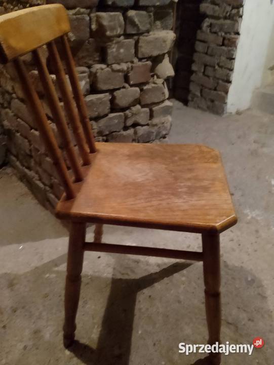 Krzesło stolarskie PRL kuchenne